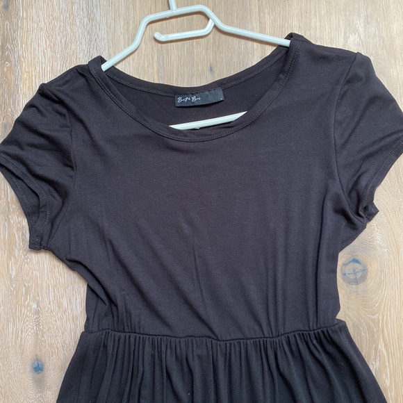 Womens size L black maxi dress - Picture 6 of 6